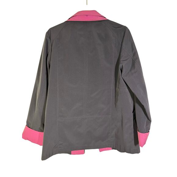 Macintosh Women's Size L New England Blue Raincoat - Picture 3 of 3